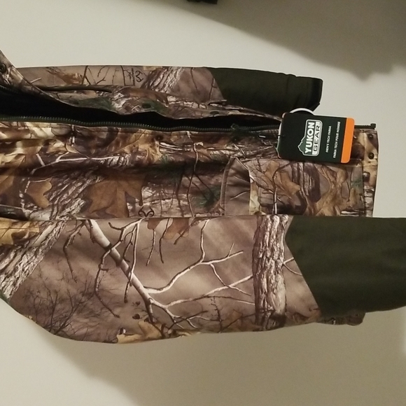 Real tree forest camoflage tech parka - Picture 7 of 7